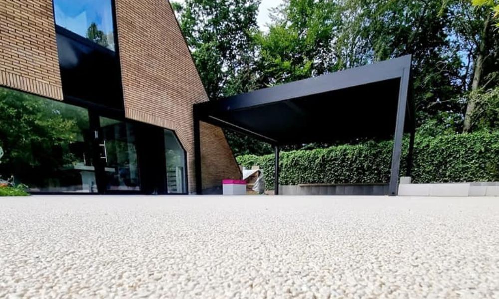 tapis de pierre realisation